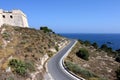 Ibiza dalt vila and road