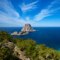 Ibiza Es Vedra and Vedranell from Torre des Savinar