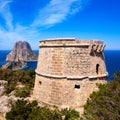 Ibiza Es Vedra view from Torre des Savinar Tower