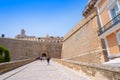 Ibiza door to Dalt Vila of Portal ses Taules Royalty Free Stock Photo