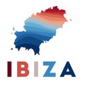 Ibiza map.