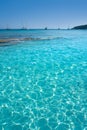 Ibiza Playa Ses Salines beach Es Cavallet Royalty Free Stock Photo