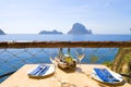Ibiza serie Lunch or Dinner 02 Royalty Free Stock Photo
