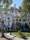 Street detail of the old town of the city of Ibiza Royalty Free Stock Photo