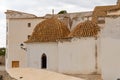 Ibiza, Spain - October 14, 2021, Ibiza, the old town of Eivissa with fortress walls, the drawbridge of the walls Royalty Free Stock Photo