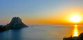 Ibiza Sunset Royalty Free Stock Photo