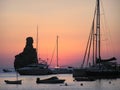 Ibiza sunset Royalty Free Stock Photo