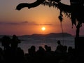Ibiza sunset Royalty Free Stock Photo
