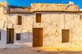 Ibiza, typical street of Eivissa Royalty Free Stock Photo