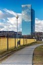 IBM building in Bratislava Royalty Free Stock Photo