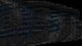 Ibm logo on waving digital flag. Editorial 3d rendering