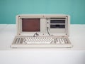 1984 IBM Portable PC Computer 5155 model 68 Royalty Free Stock Photo