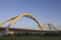 Ibn Abbas Firnas Bridge from Guadalquivir river bank, Cordoba, Spain