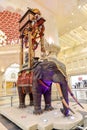 Ibn Battuta Mall, Dubai, United Arab Emirates, March 29, 2021, the interior of Ibn Battuta Mall is one of the most beautiful Royalty Free Stock Photo