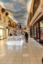 Ibn Battuta Mall, Dubai, United Arab Emirates, March 29, 2021, the interior of Ibn Battuta Mall is one of the most beautiful Royalty Free Stock Photo