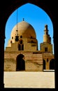 Ibn Tulum mosque in Cairo in Cairo Royalty Free Stock Photo