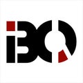 IBO, BO, BIO initials letter company