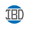 IBO letter logo design on white background. IBO creative initials circle logo concept. IBO letter design