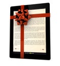 Ibook gift Royalty Free Stock Photo