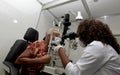 Ophthalmologist service in public health program