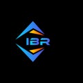 IBR abstract technology logo design on white background. IBR creative initials letter logo concept Royalty Free Stock Photo