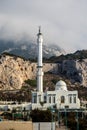 Ibrahim-al-Ibrahim Mosque, Europa Point Royalty Free Stock Photo