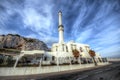 Ibrahim-al-Ibrahim Mosque near Europa Point in Gibraltar Royalty Free Stock Photo