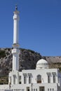 Ibrahim al Ibrahim Mosque in Gibraltar Royalty Free Stock Photo