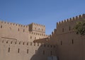 ibri castle in oman Royalty Free Stock Photo