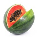 Ibrid fruit watermelon-papaya