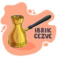 Ibrik Cezve Illustration