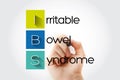 IBS - Irritable Bowel Syndrome acronym