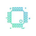 IC icon design vector