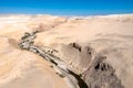 Ica River at Canyon de los Perdidos in Peru Royalty Free Stock Photo
