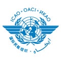 ICAO International Civil Aviation Authority logo, illustration