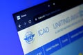 ICAO , International Civil Aviation Organization