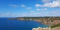 Icart View, South Coast Cliffs, St Martins, Guernsey Channel Islands Royalty Free Stock Photo