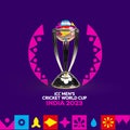 ICC Mens Cricket World Cup 2023 in India Royalty Free Stock Photo