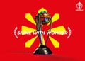 ICC Mens Cricket World Cup 2023 in India Royalty Free Stock Photo