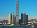 ICC Tower in Hong Kong Royalty Free Stock Photo