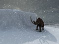 Ice age mammoth