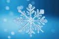 Ice background abstract snow snowflake season white frozen decor winter cold christmas blue