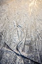Ice background. ice surface texture Royalty Free Stock Photo