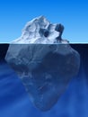 Ice berg Royalty Free Stock Photo