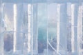 Ice block background with cracks Royalty Free Stock Photo