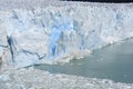 Ice Calving off of Glacier Royalty Free Stock Photo