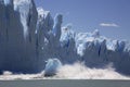 Ice calving from the Perito Moreno Glacier - Argentina Royalty Free Stock Photo