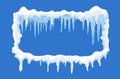 Ice Cap Frame Composition Royalty Free Stock Photo