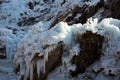 Ice cascade, iceberg