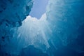 Ice castle in Silverthorne, Colorado